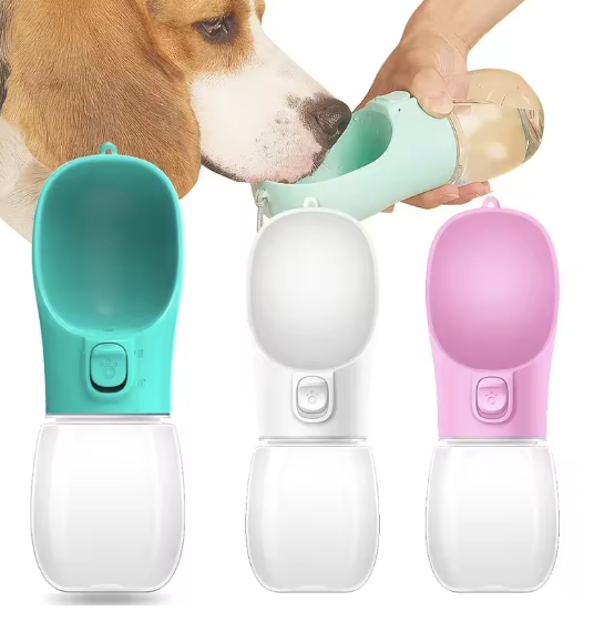 AquaPaws Portable Pet Water Bottle Pink