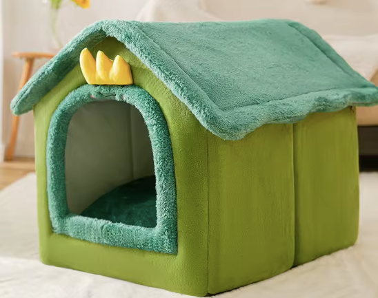 Soft Puppy House Green