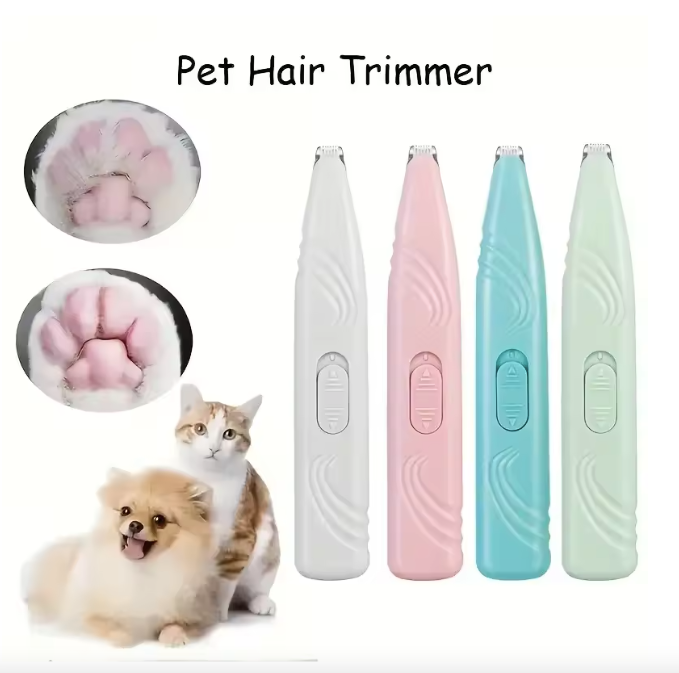 Electric Pet Trimmer Blue