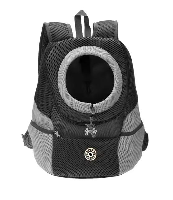 PawPort Legs-Out Dog Carrier Backpack Black