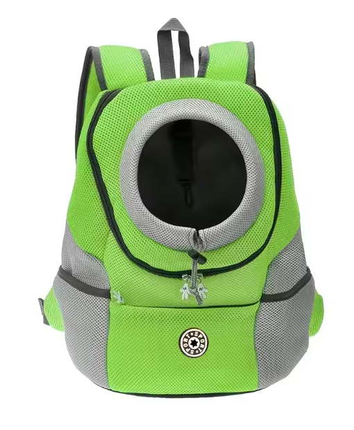PawPort Legs-Out Dog Carrier Backpack Green