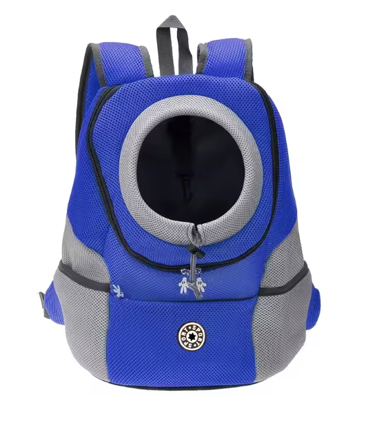 PawPort Legs-Out Dog Carrier Backpack Blue