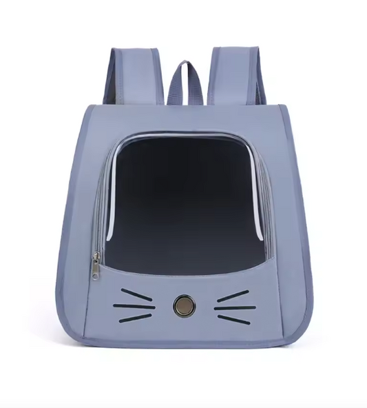 MeowGo Breathable Pet Carrier Backpack Blue