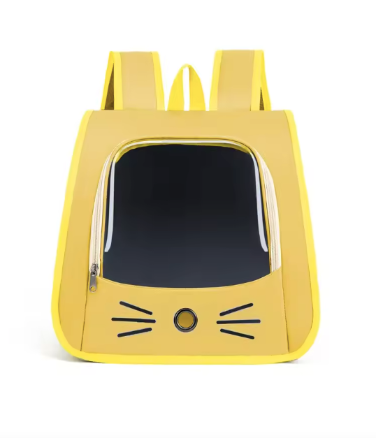 MeowGo Breathable Pet Carrier Backpack Yellow