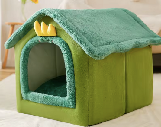 Soft Puppy House Green