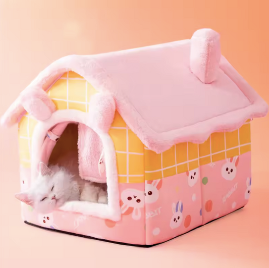 Soft Puppy House Pink