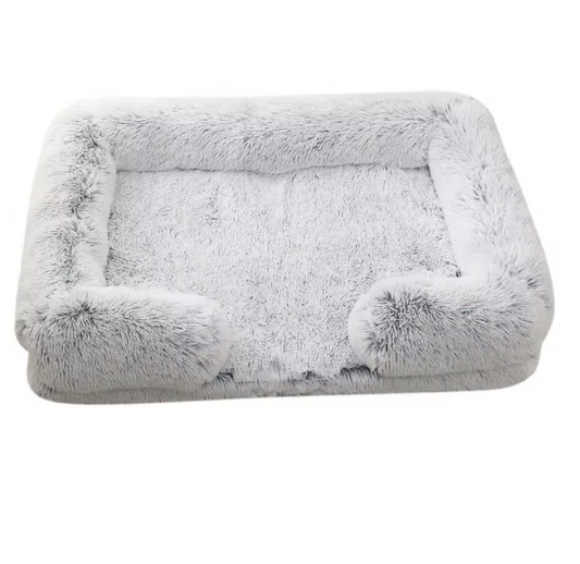Pet Warm Sofa Light Grey