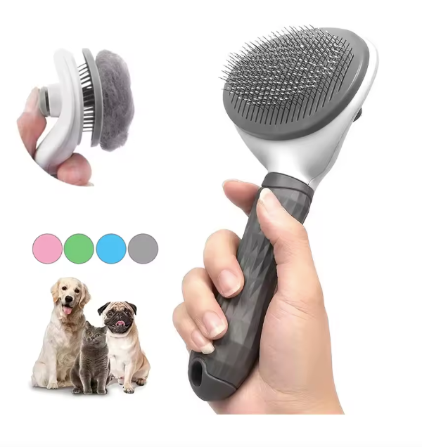 Pet Hair Removal Brush Grey