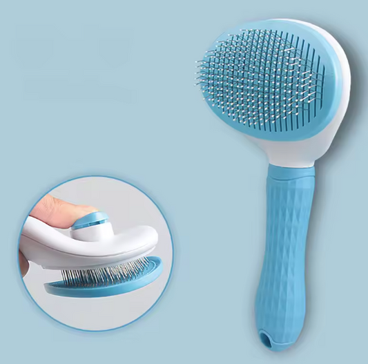 Pet Hair Removal Brush Blue