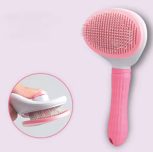Pet Hair Removal Brush Pink
