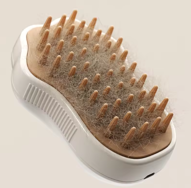 Steamy Pet Dog Brush Pink