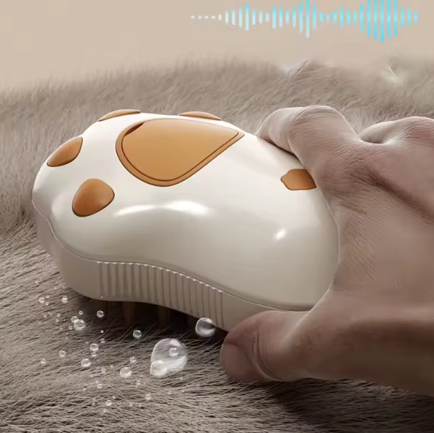 Steamy Pet Dog Brush Pink